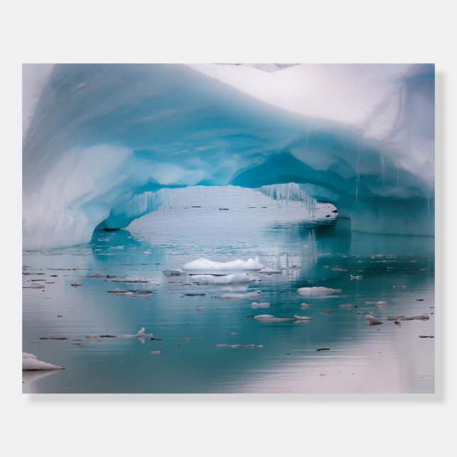 Open Arch Iceberg | Antarctica Foam Board (Front)