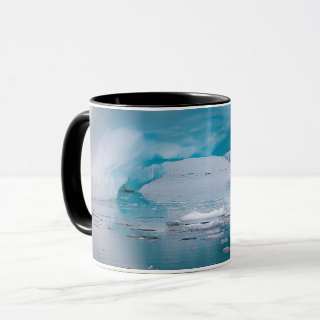 Open Arch Iceberg | Antarctica Mug (Front Left)