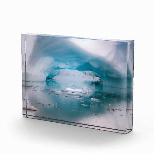 Open Arch Iceberg  Antarctica Photo Block