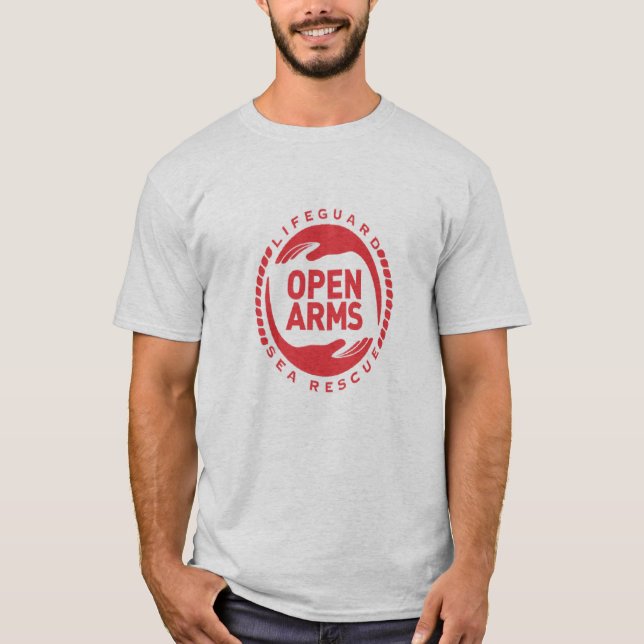 Open arms T-Shirt essentiel (Front)