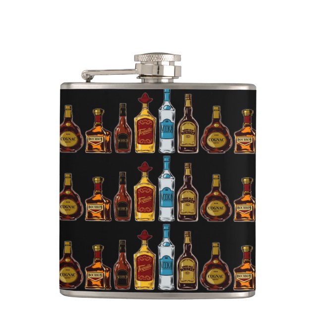 Open Bar  Flask (Front)