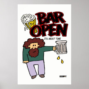 Open Bar Poster