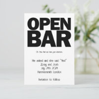 Open Bar