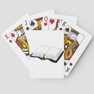Open Bible Poker Cards