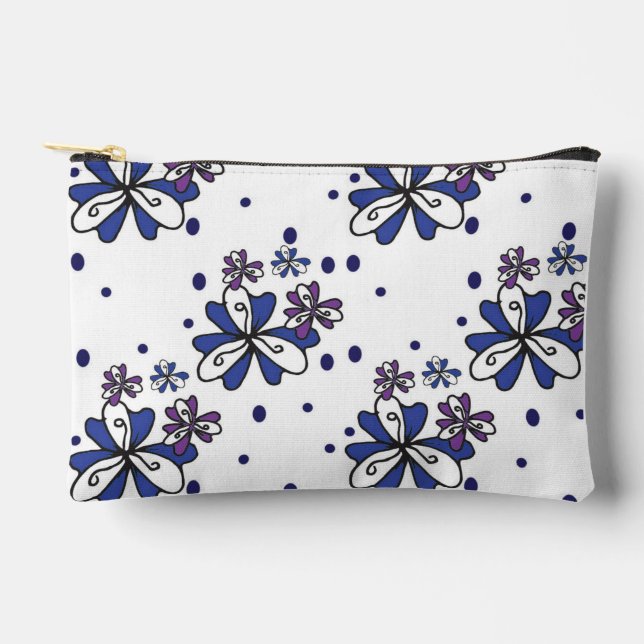 Open Bloom Accessory Bag (Front)