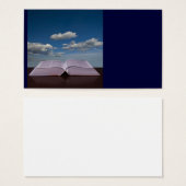 Open Book and Sky (Front & Back)