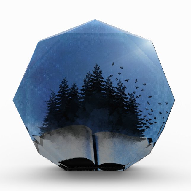 Open Book Forest Award (Front)