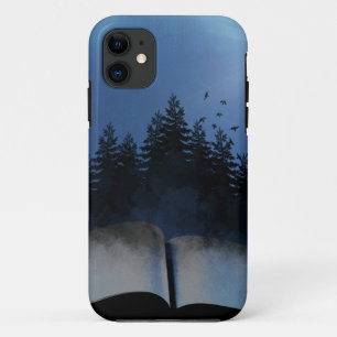 Open Book Forest iPhone 11 Case