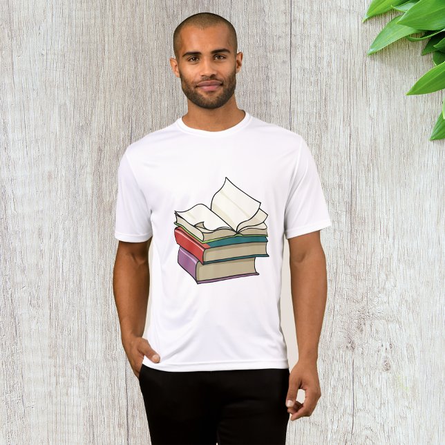 Open Book Mens Active Tee (Creator Uploaded)