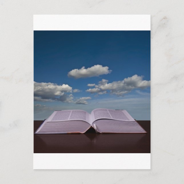 open book postcard (Front)