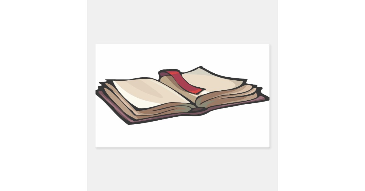 Open Book Stickers | Zazzle