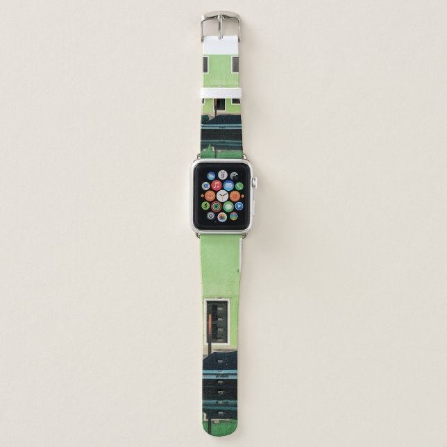 OPEN BUILDING WINDOW APPLE WATCH BAND (Front)