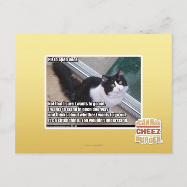 Open door postcard (Front)