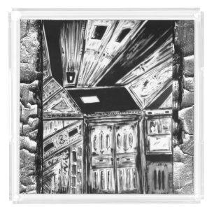 Open Doors Acrylic Tray