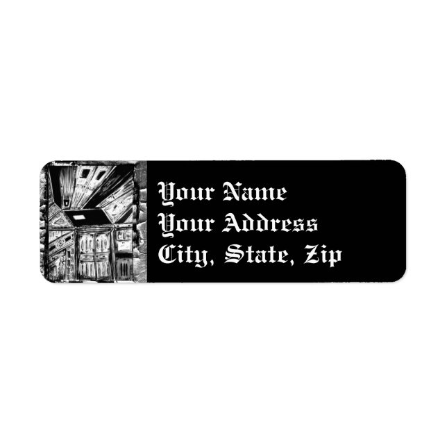 Open Doors Label (Front)