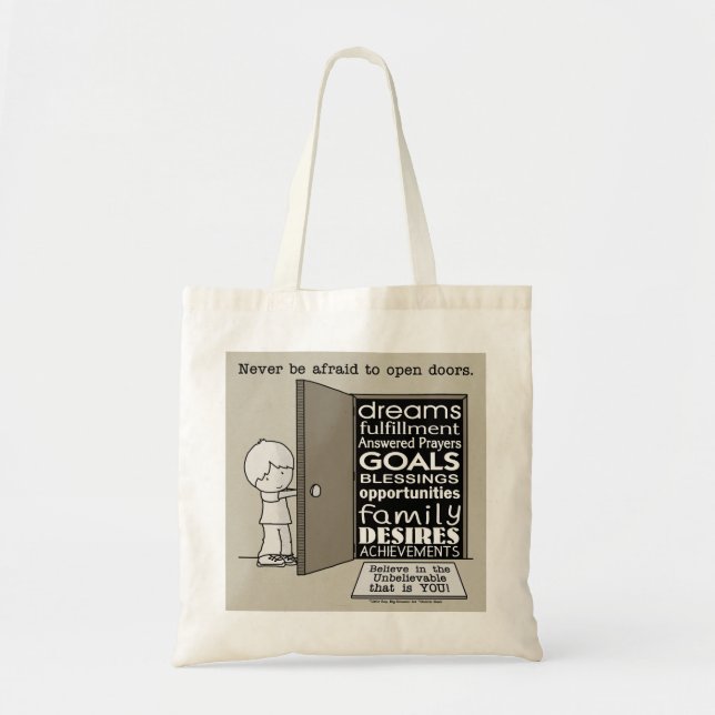 Open Doors Tote Bag (Front)