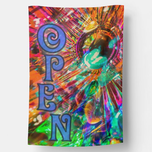 ‘Open’ Flag  (Back)