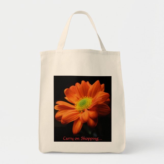 Open gerbera tote bag (Front)
