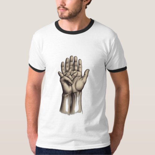 Open Hands of Humanity T_Shirt Design