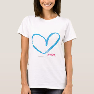 Open Heart Aqua T-Shirt