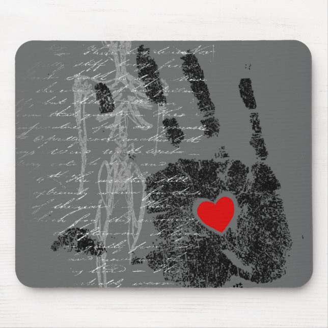 OPEN HEART MOUSE PAD (Front)
