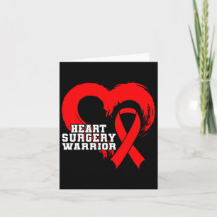 Open Heart Surgery Byp Awareness Heart Heart Surge Card