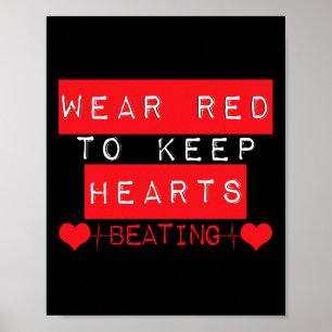 Open Heart Surgery Chd Heart Disease Survivor Warr Poster