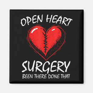 Open Heart Surgery Heart Disease Awareness Chd Sur Magnet