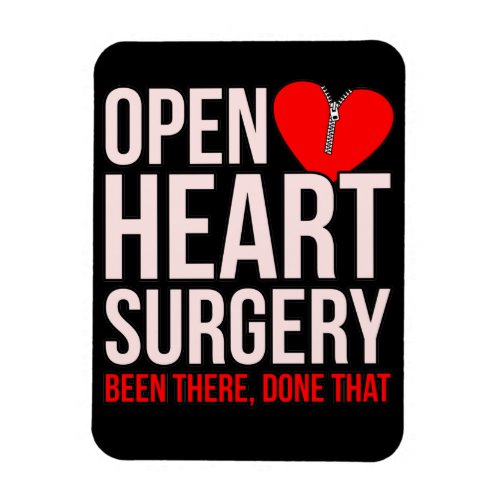 Open Heart Surgery Heart Disease Awareness Survivo Magnet