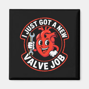 Open Heart Surgery Recovery Funny  Magnet
