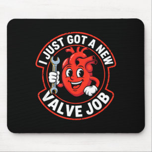 Open Heart Surgery Recovery Funny  Mouse Pad