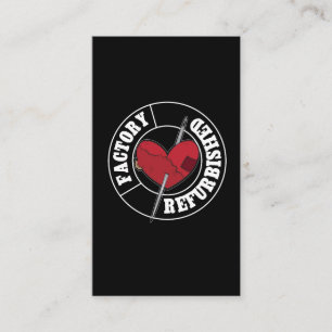 Open Heart Surgery Recovery Gift Business Card