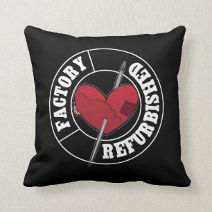 Open Heart Surgery Recovery Gift Throw Pillow
