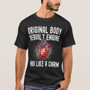 Open Heart Surgery Survivor Heart Transplant T-Shirt