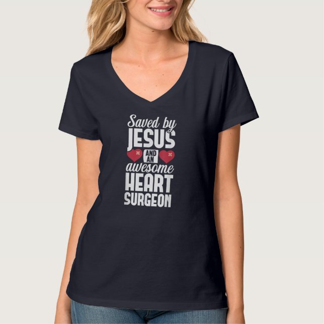 Open Heart Surgery Survivor Jesus Bypass Recovery  T-Shirt (Front)