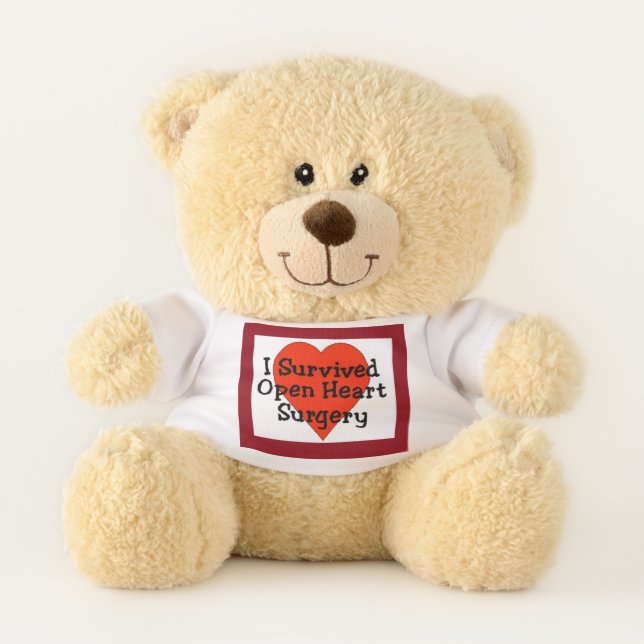 Open Heart Surgery Teddy Bear (Front)