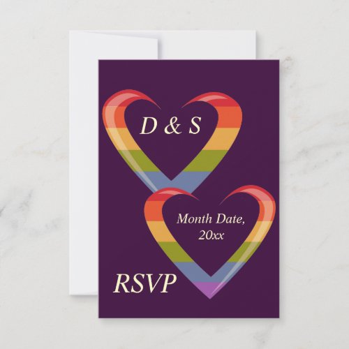 Open Hearts Personalized Announcement