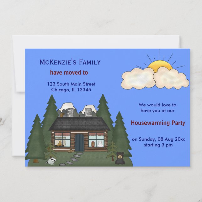 Open House Announcement (Front)