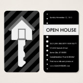 OPEN HOUSE home key (Front & Back)