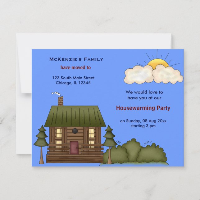 Open House Invitation (Front)