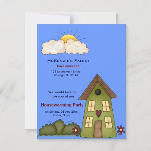 Open House Invite
