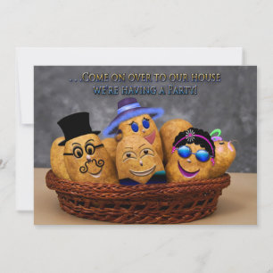 Open House INVITATION - MULTI USE - POTATO FAMILY
