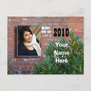 Open house invitation postcard