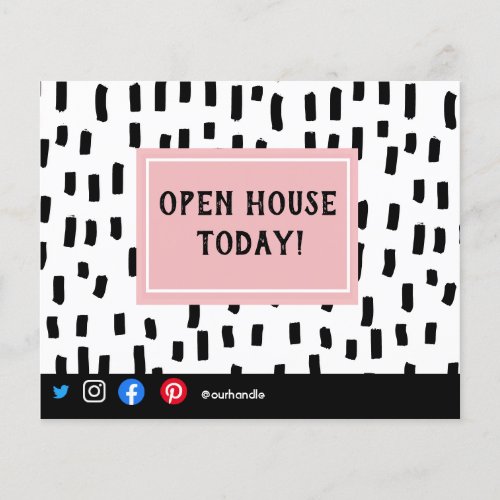 open house mailer real estate marketing  flyer