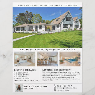 Open House Modern Property Flyer