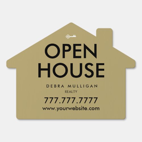  Open House Modern Real Estate Front Lawn Yard  Si Sign