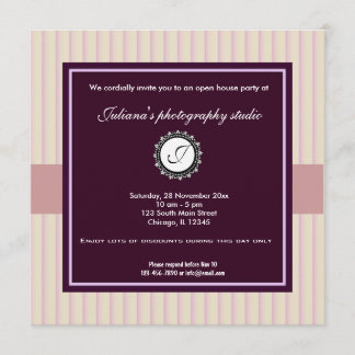 Open House New Business Invitation