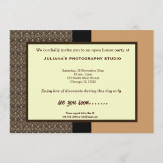 Open House New Business Invitation