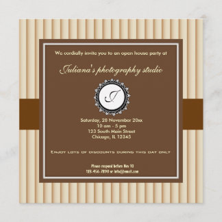 Open House New Business Invitation