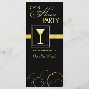 Open House Party Invitations